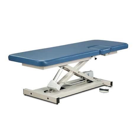 Open Base, Power Imaging Table W/ Window Drop Color: Slate Blue